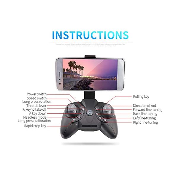 Swiftswan Q 30 5G WiFi Drohne und Kamera 1080P GPS Luftaufnahme FPV Drohne Faltbarer Quadcopter – Bild 3