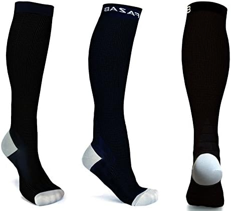 Graduated Compression Socks (20 - 30 mmHg ) for Men &amp; Women - Boost Stamina, Circulation &amp; Recovery for Edema, Diabetic, Varicose Veins - Athletic Fit for Running, Flight Travel, Nurses &amp; Pregnancy