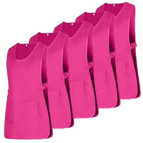 MISEMIYA - Pack of 5 units - Apron Cleaning Uniform Labor Clinic Doctors Cleaning Veterinary Sanitary Hospitality 5-868