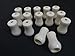 Amazing Drapery Hardware 15 Qty: Alabaster Plastic Cord Tassel/Cord Drops/Pull End for Blinds or Shades