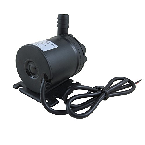 ZAOJIAO DC 12V Brushless Centrifugal Submersible Water Pump 800L/H 210GPH 5M/16ft for Fountain Pool Solar Circulation System Water Circulation System