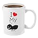 I Love My Aunt Premium 11oz Coffee Mug Gift | Perfect Sister Gifts, Aunt and Uncle, New Big Little Sister Present Ideas for Birthday Christmas, Soul Secret Sis Best Personalized Unique For From Auntie