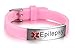 Epilepsy Medical Alert ID Bracelet for Kids and Adult With Silicone Wristband -8 Size Adjustable,Pink