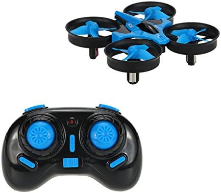 YSHESS EACHINE E010 JJRC H36 Mini 2.4G 4CH 6Axis Gyro Headless Mode Remote Control RC Quadcopter RTF One-key Return-Blue