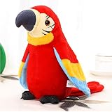 iEasey Talking Parrot Toy Mimics Speech Waving Wings Electronic Record Bird view 8