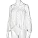 Sunward(TM) Women Sexy Off Shoulder Long Sleeve T Shirt (Small, White)