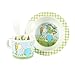 LAGUTE Melamine Dinnerware Lovely Set for Kids, BPA Free Dishwarer Safe (Cartoon Animals Series)