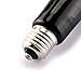 Okeler 110V 250 Watt Black Ceramic Heat Emitter Terrarium Heat Lamp Bulb for Aquarium Snake Reptile Chickens Pet Brooder