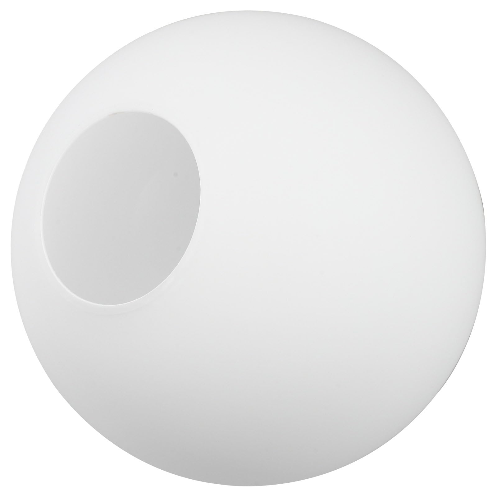 Lurrose Frosted Glass Lampshade 4.7 Inch Spherical White Lamp Shade Replacement for Indoor Ceiling Pendant Light Cover