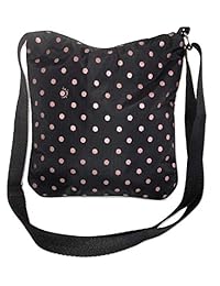 LeSportsac Rose Speckle Dot Kylie Bolso de mano, estilo 3244   Color D955 (metalizado oro rosa)