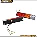 Eyourlife 20 LED Trailer Truck Tail Lights bar DC12V Red Amber White 5 Wires for Rear Lights Turn Signal Lights Brake Lights Backup Lights Running Lights 2Pcs
