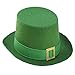 Forum Novelties St. Patrick's Day Costume Top Hat, Green Felt, One Size