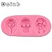 Doinb 7pcs/Set Halloween Skull Witch Candy Cake Pastry Fondant Silicone Molds GJM-9100