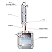 TANNOX Moonshine Still Kit Complete, Alcohol Distiller -Stainless Steel, Alcohol Still Spirits-Whiskey Making Kit - Liquor still 5Gal