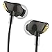 ROCK Zircon Stereo Earphones with Microphone and Remote In Ear HIFI Noise Isolating Bass Driven High Definition Wired 3.5mm Audio Jack (Black)
