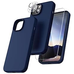 TOCOL [5 in 1 for iPhone 14 Plus Case, 2X Screen