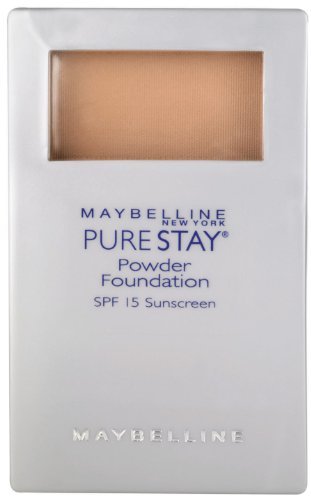 Maybelline Purestay Powder & Foundation SPF 15, Nude - .34 Oz, Pack of 2