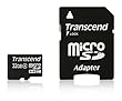 Transcend 32 GB microSDHC Flash Memory Card TS32GUSDHC4E [Amazon Frustration-Free Packaging]
