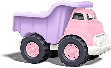 Green Toys Dump Truck, Pink for Girls 1 Year and Up
