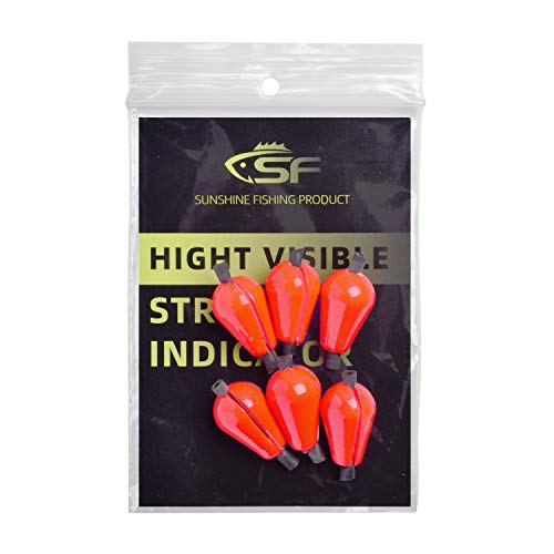 SF Fly Fishing Strike Indicator Foam Material Teardrop Floating Bobber