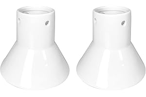 Quantfire Ceramic Chicken Roaster Rack, Beer Can Chicken Holder Stand Vertical Poultry BBQ Cooking Accessories for Grill, Oven or Smoker, Set of 2