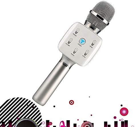 SHENGY Family gathering Singing Player, Professional mixer Condenser Magic Mic Party Wireless Bluetooth Microphone Suitable for Android, IOS, PC