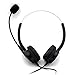 TelPal Telephone Headset, Hands-Free Call Center Noise Cancelling Corded Binaural Headset Headphone 4-Pin RJ9 Crystal Head Mic Microphone Desk Phone -Telephone Counseling Services,Insurance, Hospitals