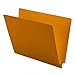 11 pt Color Folders, Full Cut 2-Ply End Tab, Letter Size, Goldenrod (Box of 100)