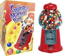 Medium Gumball Bank, 12"