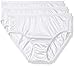 Shadowline Women's Panties-Nylon Hipster (3 Pack), White, 7