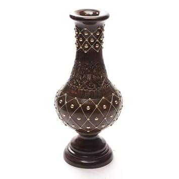 Buy K K Wooden Flower Pot Antique Beautiful Design Big Size For