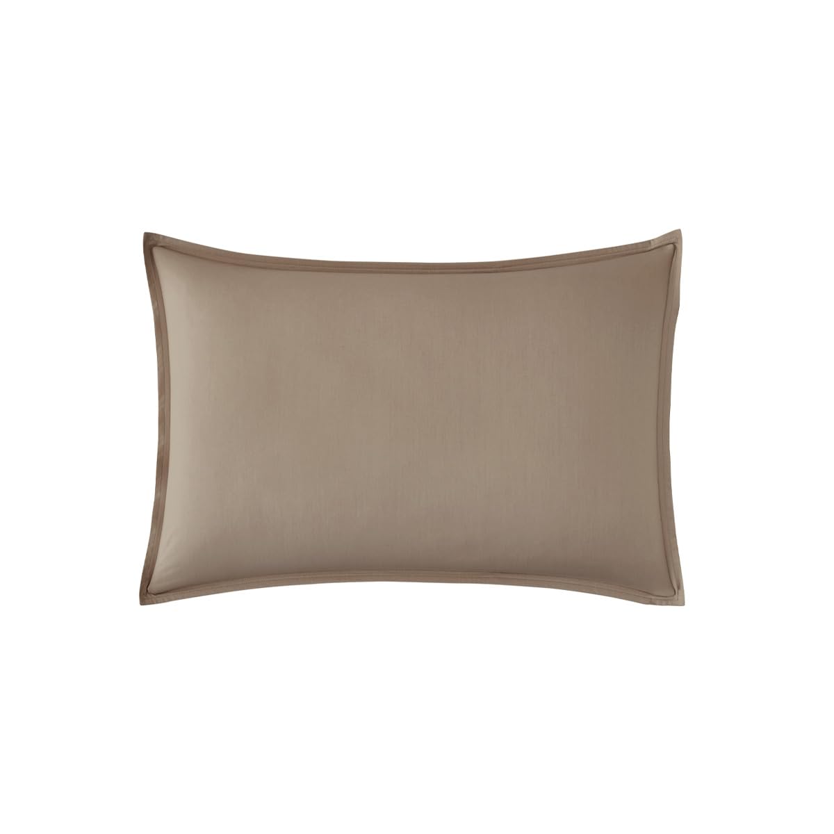 Essix First Cotton Percale Pillowcase 50 x 70 cm, Taupe