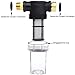 CREEXEON Sediment Filter Attachment Line Water Hose Filter with 100 mesh Stainless Mesh Screen,2Pcs O-Rings &2Pcs Gaskets,for Garden Hose Pressure Washer inlet RV Camping Car Wash Water Hose