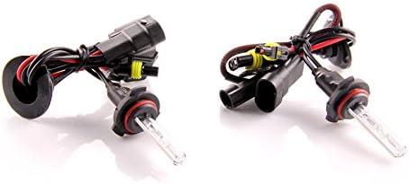 DDM Tuning Xenon HID Replacement AC Bulbs 9006 / HB4 5000K Pair, 1 Year Warranty