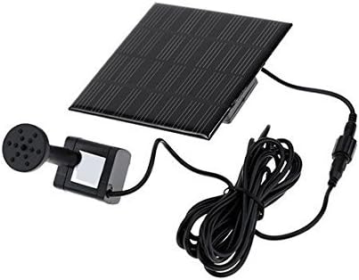 Solar Pump for Water Fountain , Solar Powered Panel Kit Pool Garden Watering Submersible Pump1.2W