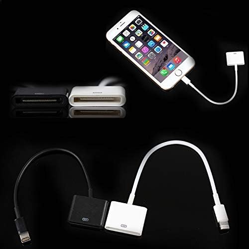 FGVBHTR Lightning Adapter Connector Converter Dock 8 Pin for phone 5s Female to 30 Pin Convertor Adapter phone 4 4S to 6 5S 5C 5