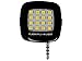 Efanr Portable Mini 16 LED Selfie Enhancing Dimmable Cellphone Camera Flash Fill-in Light - Black