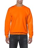 Gildan Men's Heavy Blend Crewneck Sweatshirt - X-Large - Safety Orange