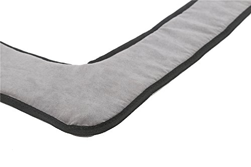 YOCTM for Jeep Wrangler JK Headliner Hardtop Insulation 4 Door 2012-2017 Rear Window and Ceiling Roof Heat Insulation Cotton Kit Car Styling Accessories (Gray) - Thumbnail 6