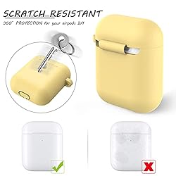 Airpods Case Cover, LELONG Soft Silicone Protective