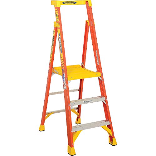 WERNER CO PD6203 Type IA Aluminum Podium Ladder – 3′