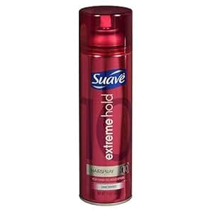 suave extreme hairspray hair hold