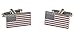 Forge Official American Flag Cufflinks (Silver)