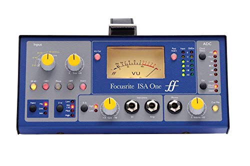 Focusrite ISA One Classic Single-channel Mic Pre-Amplifier with Independent D.I. Bundle with 3 MXR Patch Cables and MXR Instrument Cable - Thumbnail 3