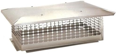 The Forever Cap CCSC2545 25 x 45-Inch Multi Flue Stainless Steel Crown Mount Chimney Cap, 1-Pack