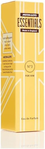 MILTON-LLOYD Essentials No 3 Perfume for Men 50ml EDP Long Lasting view 3