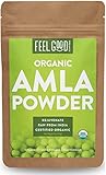Organic Amla Powder - 4oz Resealable Bag - 100% Raw From India - by Feel Good Organics