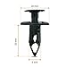 AFA Tooling Replacement for Ford Clips N807389S, GM 21030249 and Chrysler 6503598 (30 Pcs) - Stronger Than Original
