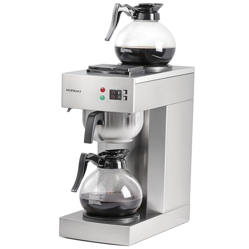 NUPANT 12-cup Coffee Maker Commercial Drip Coffee