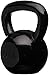 Amazon Basics Enamel Cast Iron Kettlebell - 50 Pounds, Black